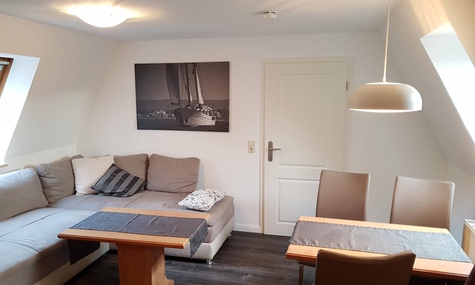 Laboe Apartamento | Apartamento No. 17 en la casa Parkpension a pocos pasos de la playa.
