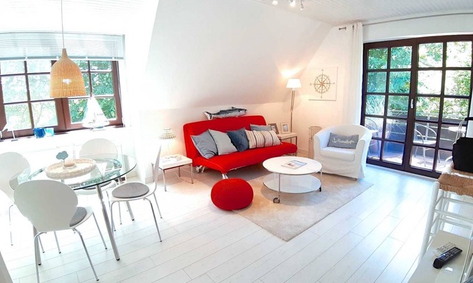 Katingsiel Apartamento | Apartamento de vacaciones Sea Cloud N ° 1 - Sea Cloud N ° 1 + N ° 2, en el St. Katingsiel Peter-Ording