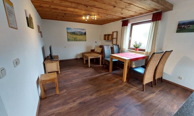 Kleinhogl Apartamento | Vacation apartment Stoißberg 48 sqm, 1 bedroom, eat-in kitchen, terrace
