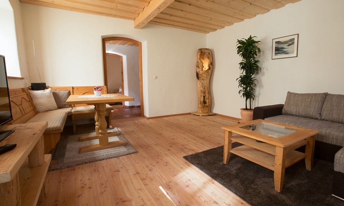 Inzell Apartamento | Apartamento "Wildmoos" para 2-3 personas con 1 dormitorio y 1 sala de estar / dormitorio, terraza, 58 m²