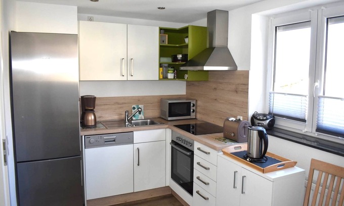 Leipheim Apartamento | Vacation apartment with covered terrace and garden