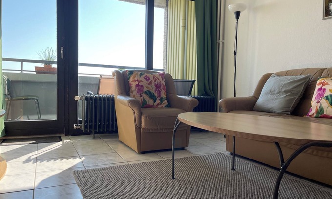 Schilksee Apartamento | Vacation apartment with sea view at Hotel Olympia