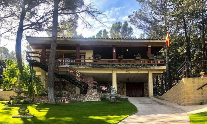 Albalate de Zorita Casa | Casa de vacaciones El Bosque Encantado en Albalate de Zorita - 8 personas, 4 dormitorios