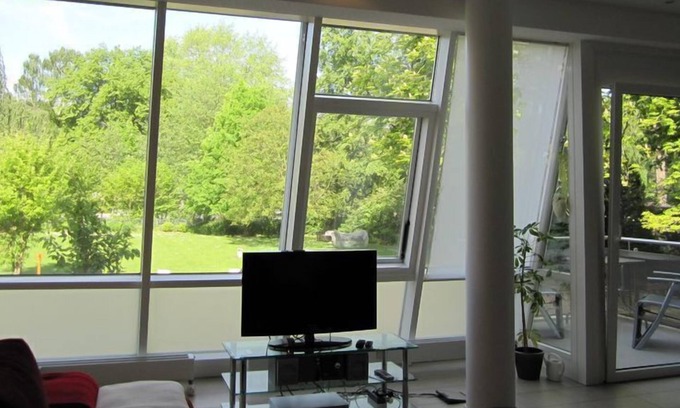 Bad Sassendorf Apartamento | Casa de vacaciones (80m²) con balcón y vista al parque balneario