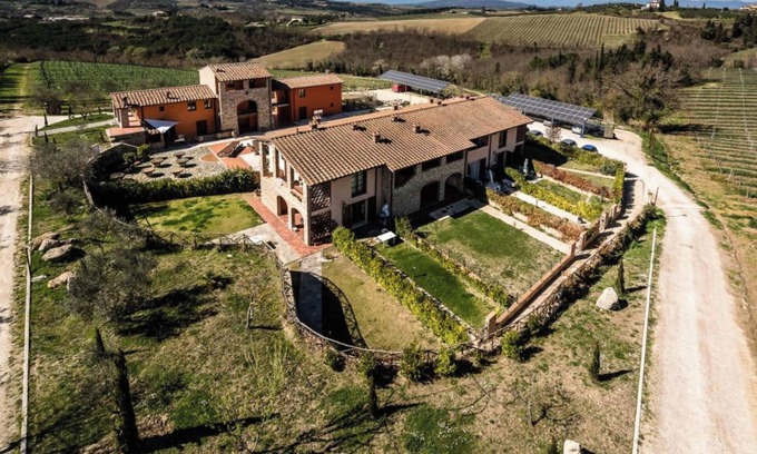 Montespertoli Casa | Casa de vacaciones "Apartamento Andromeda" con piscina, aire acondicionado y Wi-Fi