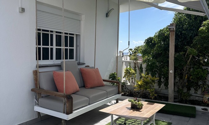 Los Gavilanes Casa | Casa de vacaciones "Casa Alba" con vistas a la montaña, Wi-Fi, balcón y terraza