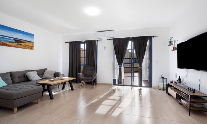Pájara Casa | Casa de vacaciones "Casa Otoño" con vistas al mar, terraza privada y Wi-Fi