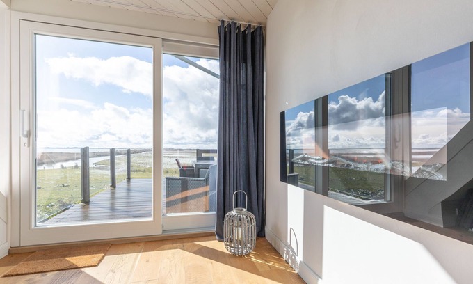 Hattstedtermarsch Apartamento | Vacation home Arlau Schleuse in the Hattstedtermarsch for up to 4 people