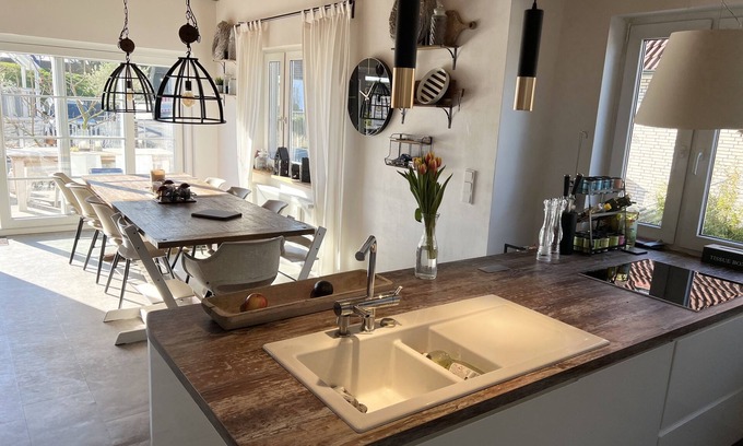 Wangerland Casa | Holiday house dike view
