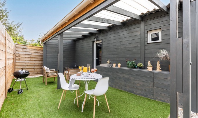 Vertheuil Casa | Casa de vacaciones "Gîte bien être sauna et spa 4" con sauna privada y Wi-Fi