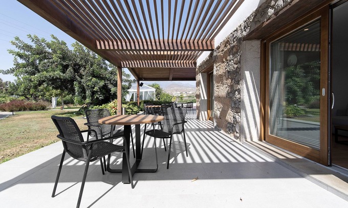 Telde Casa | Casa de campo 'Iris - Finca La Suerte Grande' con vistas a la montaña y Wi-Fi