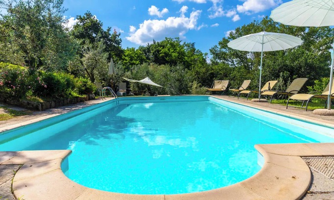 Monte San Savino Casa | Casa de vacaciones 'La Limonaia' con piscina, terraza privada y Wi-Fi