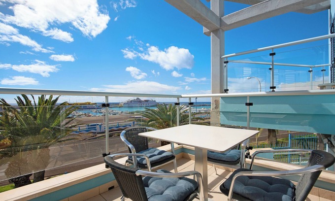 Morro Jable Casa | Casa de vacaciones "Mar y Luz" con vistas al mar, terraza privada y Wi-Fi