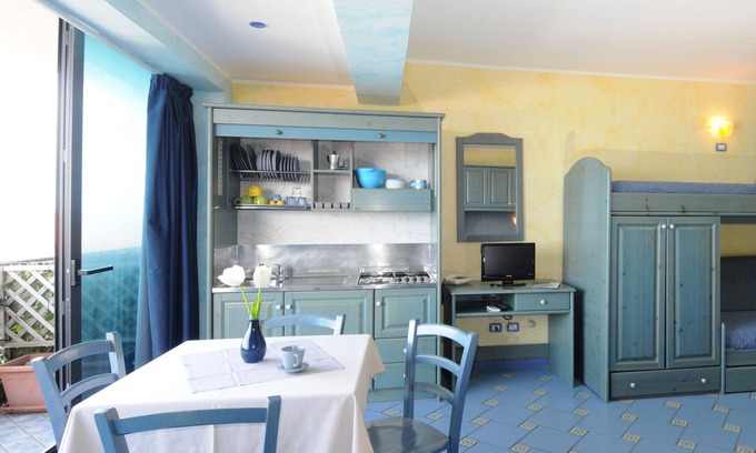 Province of Messina Casa | Vacation Home "Oasi Azzurra - Monolocale Standard 1" with Shared Pool & Shared Terraces