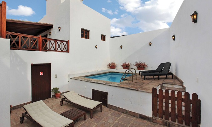 Los Silos Casa | Casa de vacaciones "Rincón de Daute" con vistas al mar y a la montaña, piscina, Wi-Fi y terraza
