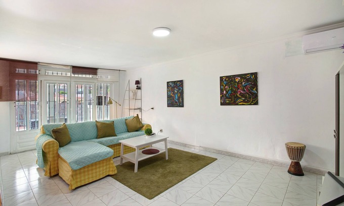 Mogan Apartamento | Casa de vacaciones 'Solhjem' con vistas a la montaña, jardín, terraza y Wi-Fi