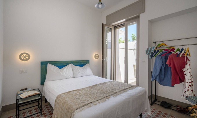 Torre Canne Casa | Casa de vacaciones "Verso Sud, Torre Canne" con vistas al mar, terraza privada y Wi-Fi