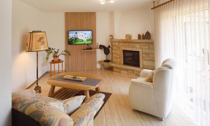 Bad Sassendorf Apartamento | Casa de vacaciones con jardín, terraza y chimenea.