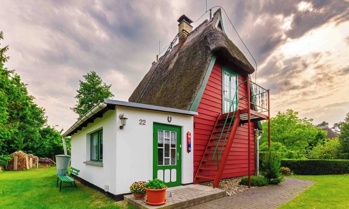 Wieck auf dem Darss Casa | Vacation in the Boddenidyll in Wieck a. Darß: Enjoy peace and nature
