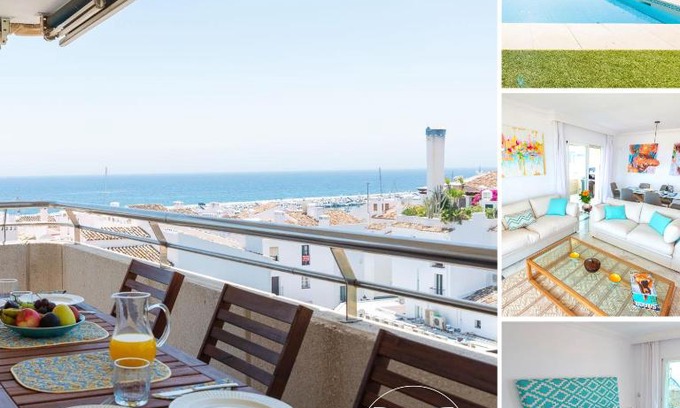 Puerto Banus Apartamento | VACATION MARBELLA I Puerto Banus Sea Front, Best View, 24-7 Security, Pool