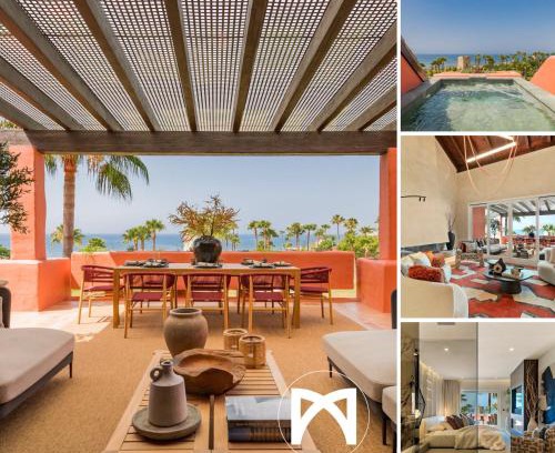 Nueva Milla de Oro Casa | VACATION MARBELLA I The Signature Penthouse, Sea View, Sauna, Private Heated Jacuzzi, Cutting-edge Amenities