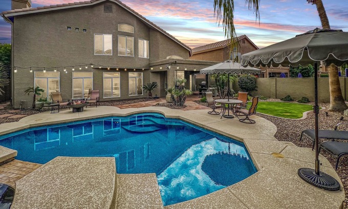 Foothills Casa | Vacation Oasis! Heated Pool, Hot Tub and Mountain Views