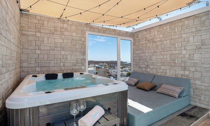 Playa Quemada Apartamento | Estudio de vacaciones 'Casa Mara 2' con vistas al mar, Wi-Fi y aire acondicionado