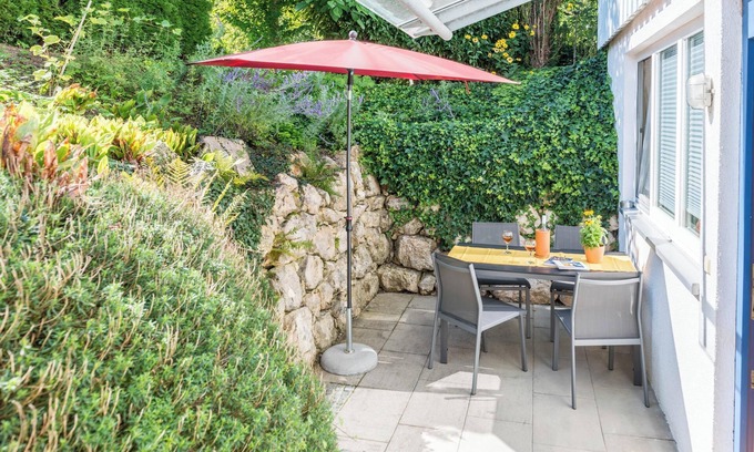 Ueberlingen Apartamento | Estudio de vacaciones "Grünspecht" con Wi-Fi, jardín y terraza