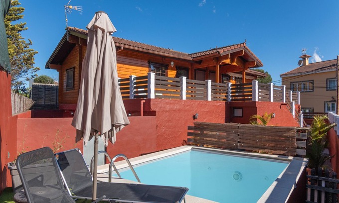Santa Brígida Villa | Villa de vacaciones 'Tanqueta' con vistas a la montaña, Wi-Fi y aire acondicionado