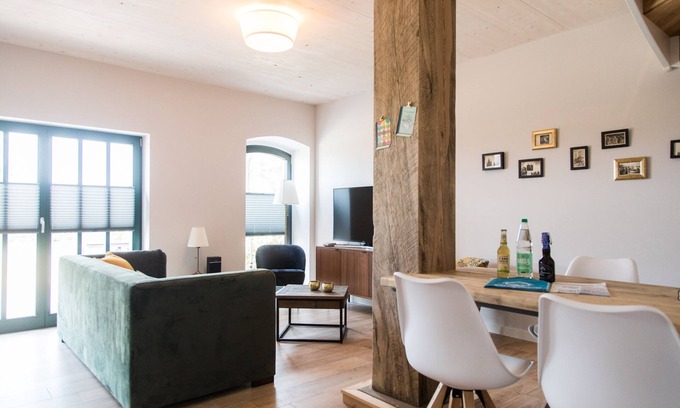 Dornum Apartamento | "Vacations at Gulfhof Dreybült: Historical charm and pure nature experience!"