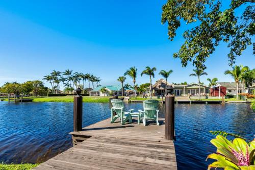 Tropic Palms Casa | VacationSunwind Delray home! Water Front Pool Dock near Beach
