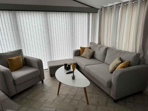 Jabbeke Chalet De Esquí | Vakantiepark Klein Strand - Luxe Chalet 4p