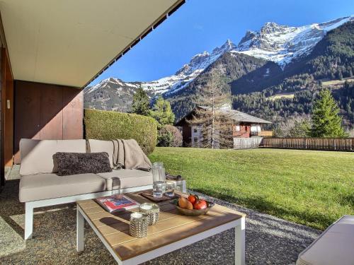 Champery Apartamento | Val Air E53 Terrace & Relaxation