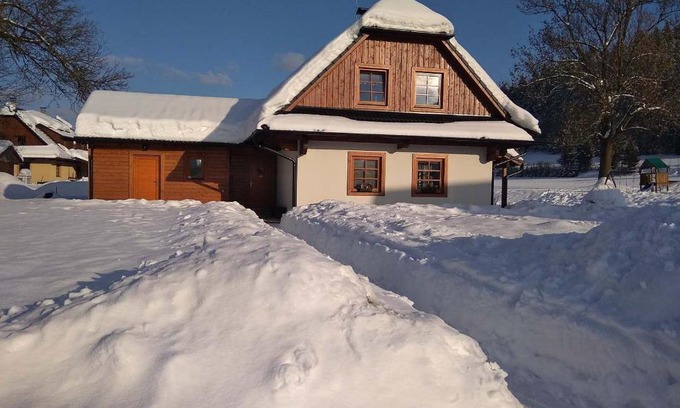 Velke Karlovice Casa | Valachy chalupa Velké Karlovice