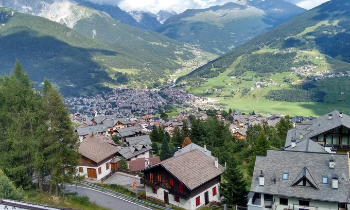 Oga Apartamento | Valdisotto: Piso / apartamento - Bormio - Oga, posicion panoramicas
