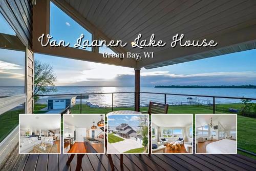 Green Bay Casa | Van Laanen Lake House - Luxury Bayfront Home with Canoe & Lambeau Views