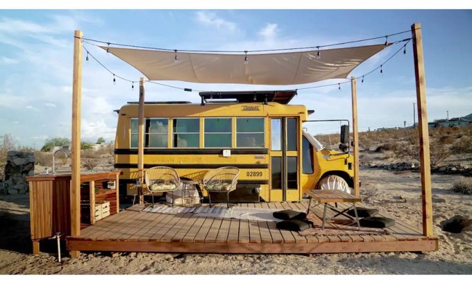 Twentynine Palms Casa | Vanlife Adventures in the COOL bus!