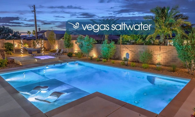 Black Mountain Apartamento | ༄ Vegas Saltwater | Pool, Wetdeck, Spa, Pool Table