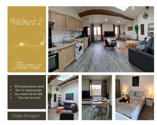 Tournus Apartamento | Velours 2, Spacieux, cozy, moderne