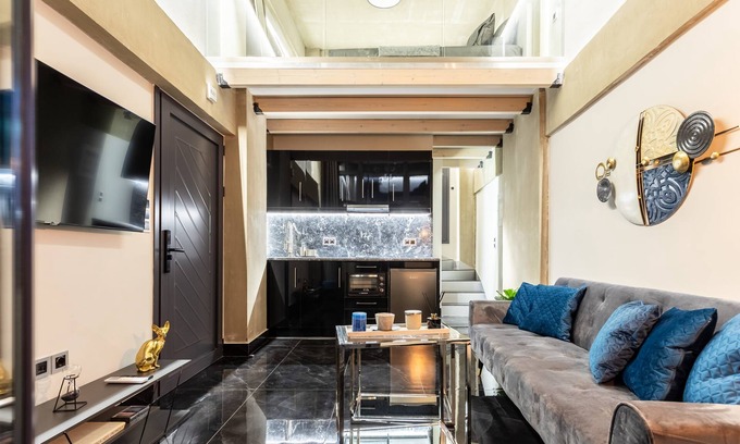Anatolikos Sinikismos Apartamento | Ventiri Lofts - Cozy Penthouse With Balcony