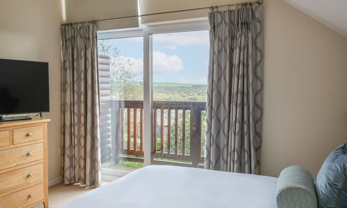 Winnard's Perch Chalet De Esquí | Vercana - Luxury Lodge with hot tub near Padstow
