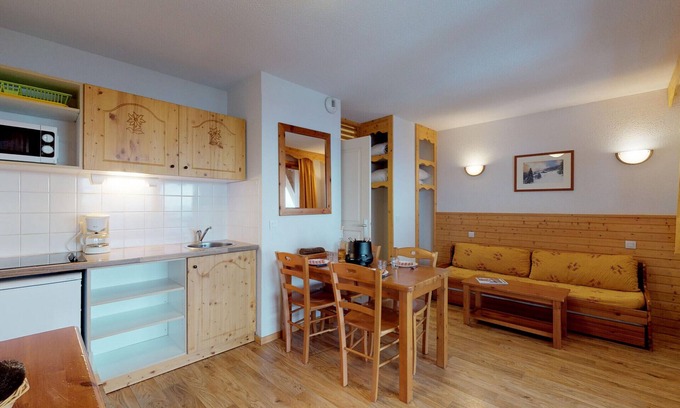 Chamrousse Apartamento | Vercors 1 024-FAMILLE & MONTAGNE studio 4 pers