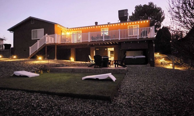 Cottonwood-Verde Village Casa | Verde Valley Views - Gameroom, Hot Tub, BBQ grill, Outdoor Fire Table