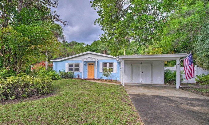Vero Beach Casa | Vero Beach Oasis < 7 Mi to South Beach Park!