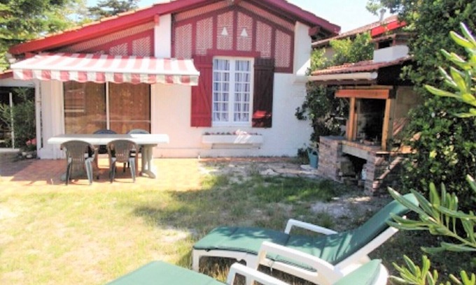 Lacanau-Ocean Casa | Muy bonita casa de estilo vasco situada al sur de Lacanau-Océan