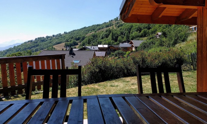 Les Chapelles Chalet De Esquí | Very nice chalet facing the ARCS and LA PLAGNE