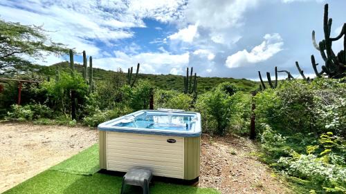 Savaneta Apartamento | Very quiet apartment with lots of privacy and a tub on the edge of a national park!
