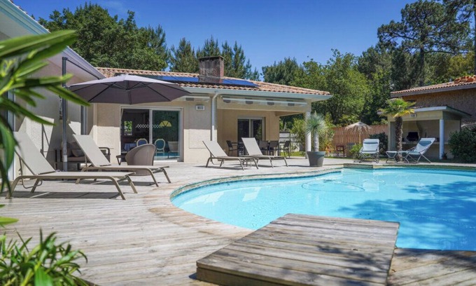 Le Canon Villa | Villa muy bien equipada con piscina climatizada