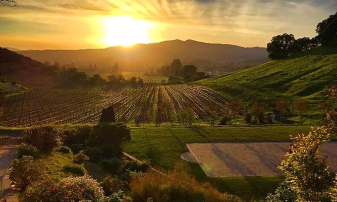 Fairfield Casa | Vezer Family Vineyard Private Estate. Endless views of vineyards, hillsides.