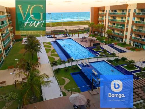 Loteamento Parque das Fontes Apartamento | Vg Fun - Frente Mar! No melhor da praia do futuro